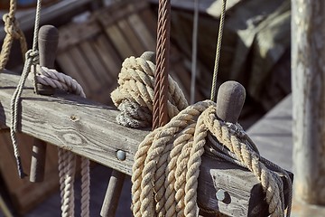 Image showing Old Boat Details