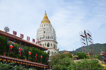 Image showing Buddhist temple Kek Lok Si in Penang