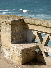 Image showing poet bench