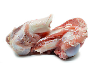 Image showing Pig bone used for cooking soup base