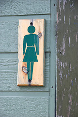 Image showing Ladies Washroom