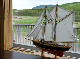 Image showing Model Ship