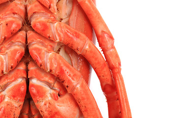 Image showing orange lobster isolated