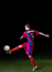 Image showing soccer player