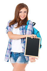 Image showing Student teen girl 
