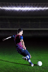 Image showing football player in action