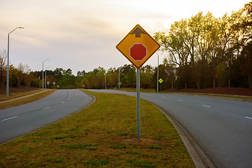 Image showing Stop sign