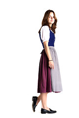 Image showing woman in dirndl