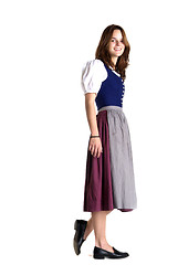 Image showing woman in dirndl