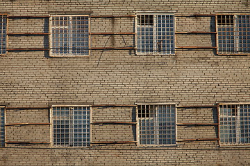 Image showing Apartments with bars on windows