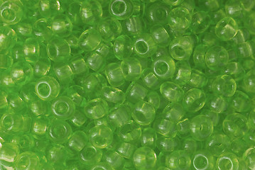 Image showing green pearls