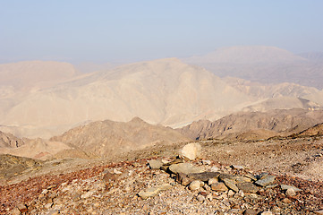 Image showing Red Sea Mountains