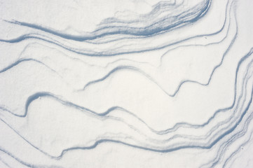 Image showing Texture of the snow