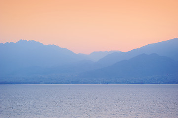 Image showing Red Sea, Gulf of Eilat