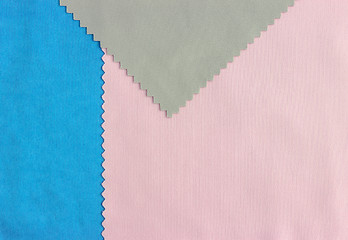 Image showing Colored Fabric Texture Background