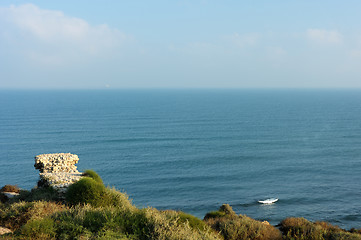 Image showing Mediterranean Coast Israel