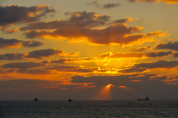 Image showing Mediterranean Coast Israel