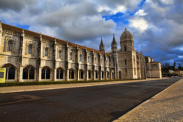 Image showing Jeronimo monastery in lisbon, portugal . unesco world heritage s