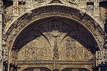 Image showing Lisbon - detail Jeronimos Monastery 