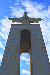 Image showing Jesus Christ monument  