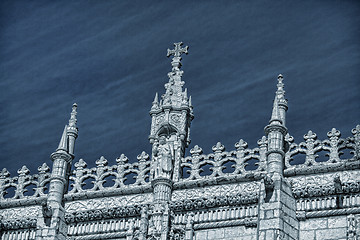 Image showing Lisbon - detail Jeronimos Monastery 