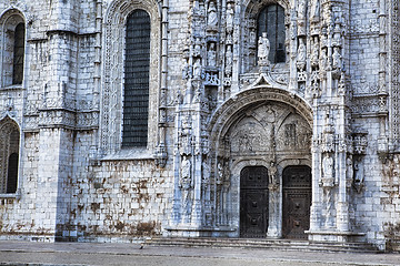 Image showing Jeronimo monastery in lisbon, portugal . unesco world heritage s