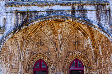 Image showing Lisbon - detail Jeronimos Monastery