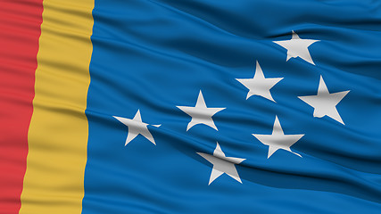 Image showing Closeup of Durham City Flag