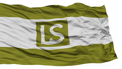 Image showing Isolated Lees Summit City Flag, United States of America