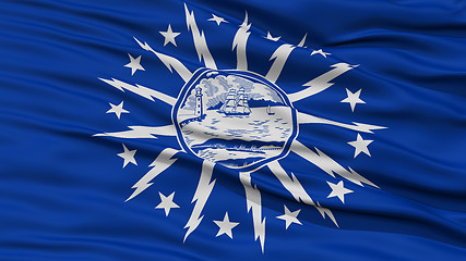 Image showing Closeup of Buffalo City Flag