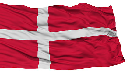 Image showing Isolated Denmark Flag