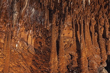 Image showing Underground cave texture closeup photo