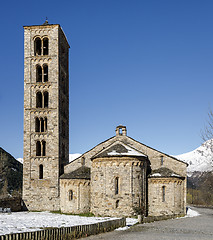 Image showing Roman Church of  Sant Climent de Taull, Catalonia - Spain