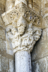 Image showing Romanesque style in Fromista, Palencia