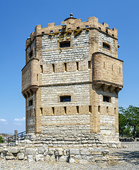 Image showing Monreal Tower in Tudela, Spain