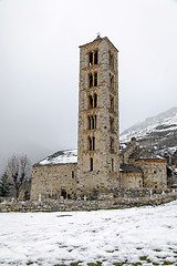 Image showing Roman Church of  Sant Climent de Taull, Catalonia - Spain