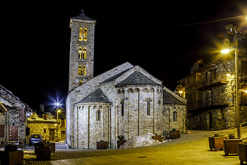 Image showing Roman Church of  Santa Maria de Taull, Catalonia - Spain