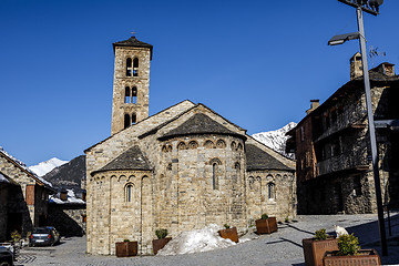 Image showing Roman Church of  Santa Maria de Taull, Catalonia - Spain