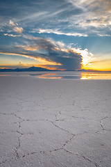 Image showing Salar de Uyuni desert, Bolivia