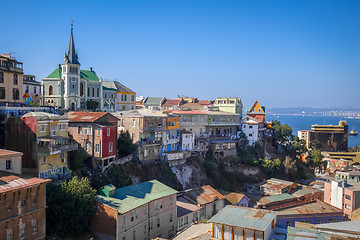 Image showing Valparaiso cityscape