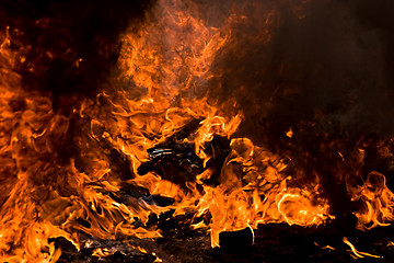 Image showing Fire rage