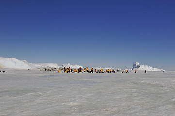 Image showing Beautiful view of icebergs Snow Hill Antarctica