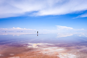 Image showing Salar de Uyuni desert, Bolivia