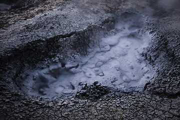 Image showing Sol de manana hot mud in sud Lipez reserva, Bolivia