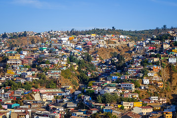 Image showing Valparaiso cityscape, Chile