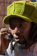 Image showing Rastafarian