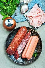 Image showing sausages