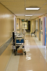 Image showing hospital hallway