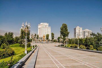 Image showing Main square in Turkmenistan