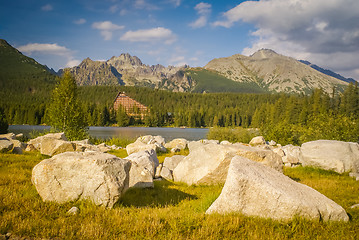 Image showing Strbske pleso in Slovakia